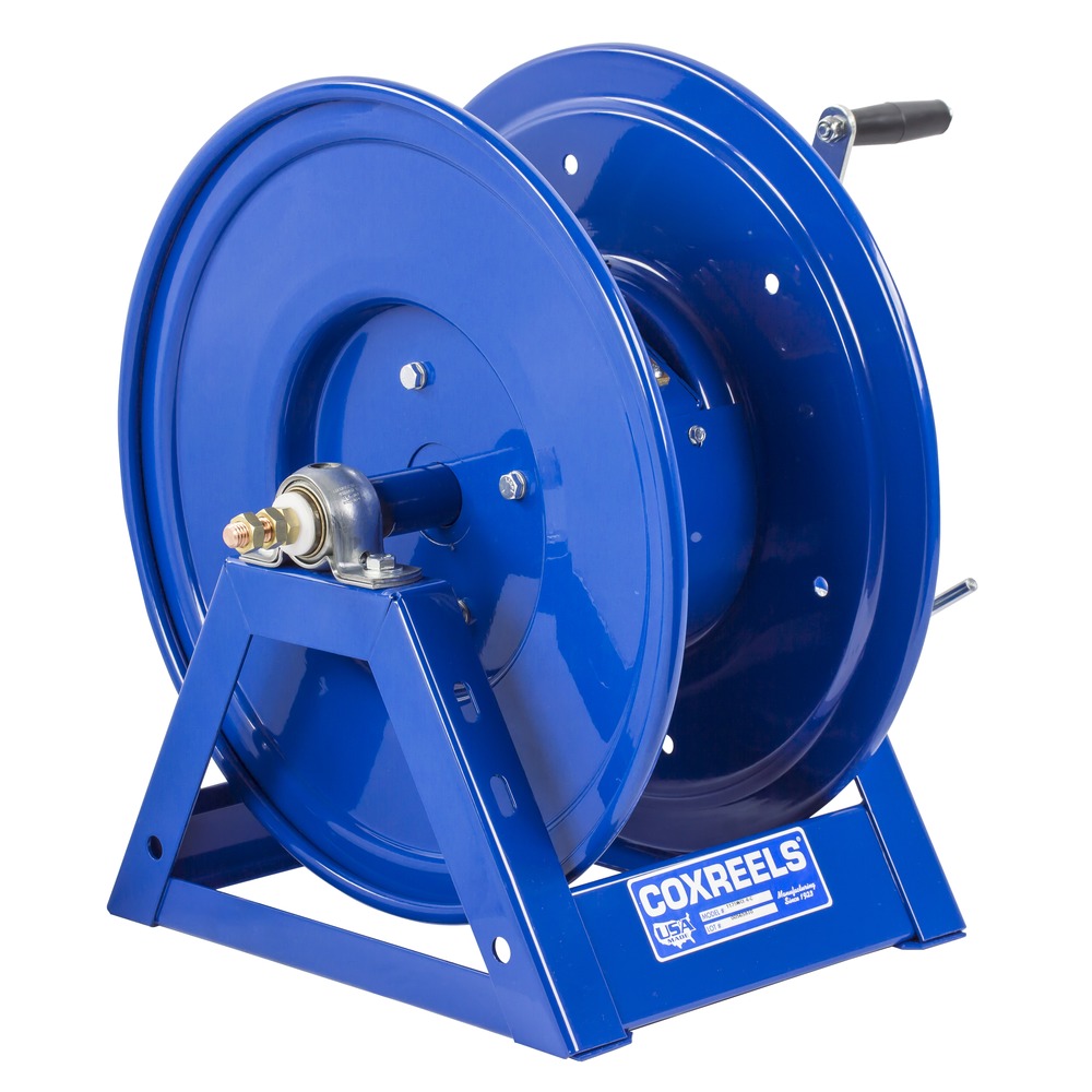 Coxreels P-WC13-3506 Spring Rewind Welding Cable Reel with 6 Gauge
