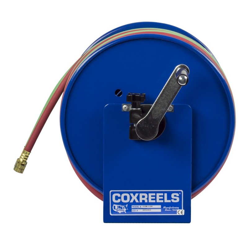 Coxreels 112WT-1-100 Welding Hand Crank Hose Reel 1/4inx100ft T