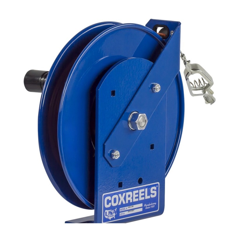 COXREELS C-LP-350-350 Dual Purpose Two Hose/Cord Reel Blue