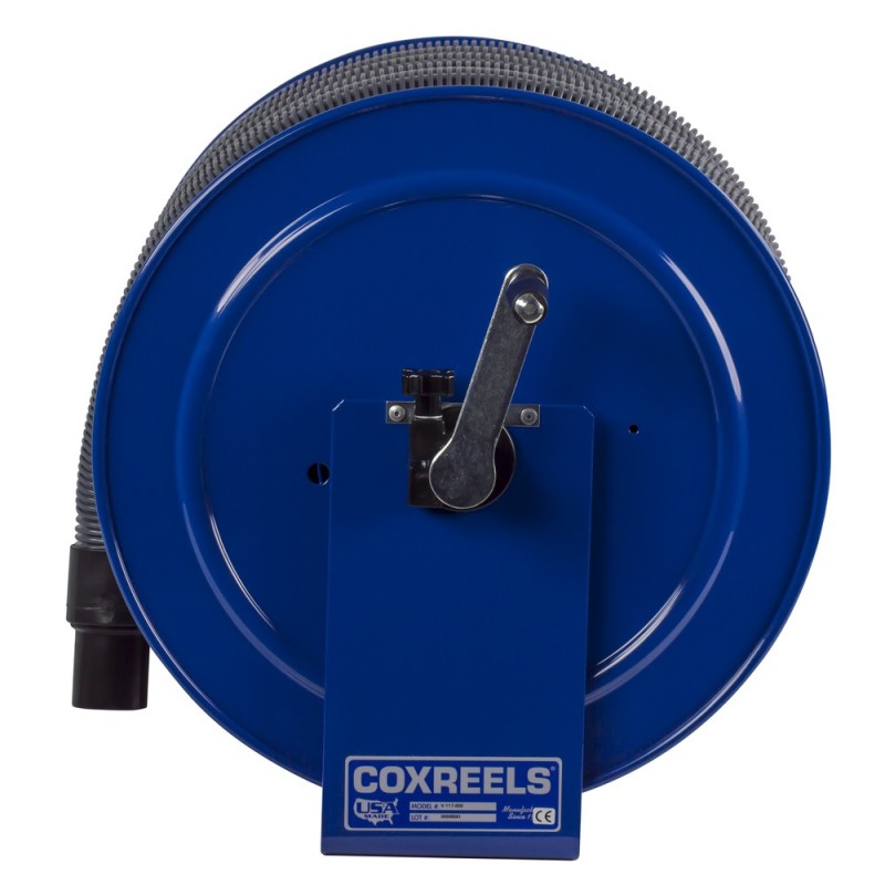 Coxreels V-117-850 Vacuum Only Direct Crank Rewind 1-1/2inx50ft no hose -  Gopher Industrial - Gopher Industrial