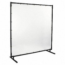 Steiner 5' X 4' PROTECT-O-SCREEN Classic 16 mil FR Clear Vinyl Screen with 3/4" Frame