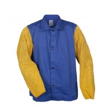 Tillman FR Cotton Welding Jacket w Leather Sleeves - 2XL