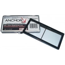 Anchor Brand Magnifiers 1.00 Optical 2X4 1/4 Lens