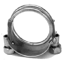 4" Spiral Clamp Right Hand - Clockwise