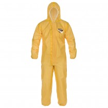ChemMax 1 Yellow Chemical Coverall 2XL 6/CS SS