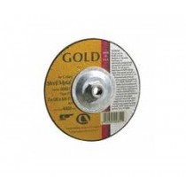 Carb Gold AO T27 4-1/2 X 1/4 X 5/8-11 Grinding Wheel Aluminum