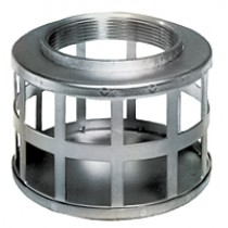 3" NPSM Square Hole Steel Strainer