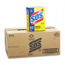 SOS Steel Wool Soap Pads 15 Pads/BX