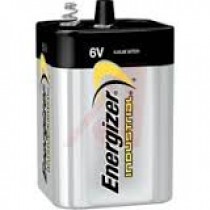 Energizer Industrial Alkaline Battery - 6V Spring Top