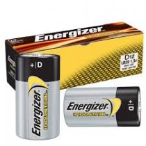Energizer Industrial Alkaline Battery - D - 12/BX