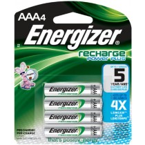 Energizer Rechargeable Battery - 4 Pack AAA