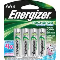 Energizer Rechargeable Battery - 4 Pack AA