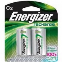 Energizer Rechargeable Battery - 2 Pack C