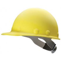Fibre-Metal Fiberglass Cap Style Hard Hat GRAY