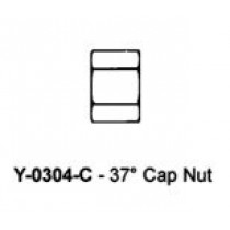 3/8" HYDRAULIC ADAPTER - JIC CAP NUT