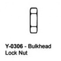 1" HYDRAULIC ADAPTER - BULK HEAD LOCK NUT