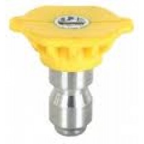 1/4" Quick Connect Spray Nozzle Yellow 15D Size 5
