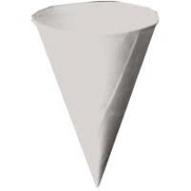 ***DISCONINUED BY MANUFACTURER*** Konie Paper Cone Cup 7 OZ Straight Rim 5000/CS