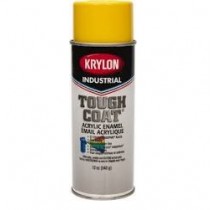 Krylon Tough Coat OSHA Yellow Paint 12 oz. Aerosol
