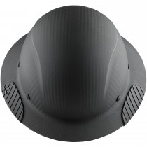 Lift DAX Matte Carbon Fiber Hard Hat - Full Brim - Black