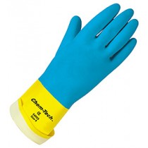 Memphis Chem-Tech Neoprene Glove Flock Lined - LG