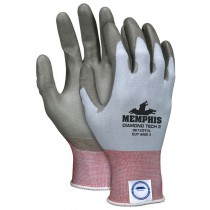 Diamond Tech 2 18 Ga DSM Dyneema Glove with PU Dip - Large