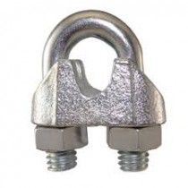 1" Galvanized Drop Forged Wire Rope Clip