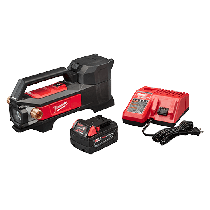Milwaukee 18v Cordless Transfer Pump Kit (Includes Tool, Charger, and Battery)
