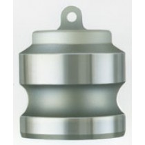 Part W Male Dust Plug Adapter Stainless 2"