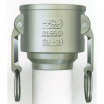 Part DWS Coupler X Socket Weld Tube Alum 1-1/2"