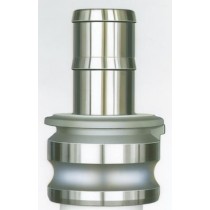 Part E Reducer Adapter X Shank Stainless 3" X 2-1/2"