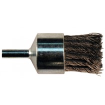 1" Wire Knot End Brush Carbon Steel 1/4" Mandrel