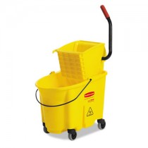 Rubbermaid 35Qt Mop Bucket with Squeezer Combo Yel