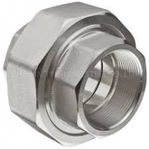 1" T304 Stainless Steel Threaded Union 150#