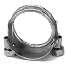 4" Spiral Clamp Right Hand - Clockwise