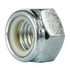 7/16"-20NF Nylon Insert Locknut Low Carbon Zinc CR+3