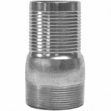 2-1/2" Threaded Combination Stainless Nipple