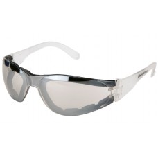 ***DISCONTINUED BY MFG*** Crews Checklite Foam Safety Glasses Indoor/Outdoor Clear Mirror Anti-Fog lens