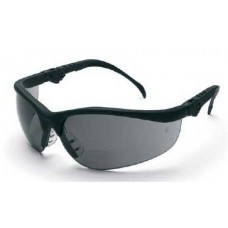 Crews Klondike Magnifier Safety Glasses 2.00 Gray