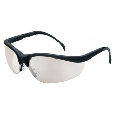 Crews Klondike Safety Glasses Black w/Clear Lens I/O