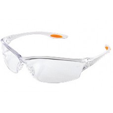 Crews Law 2 Clear Frame Clear Lens Safety Glass