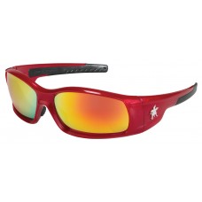 Swagger Frame, Fire Mirror Lens Safety Glasses
