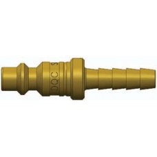 DQC 1/4" x 3/8" HB Brass DF-Series Nipple