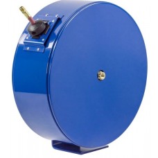 Coxreels 1/2" X 50' 300 PSI Spring Driven Enclosed Hose Reel with Oil & Grease Hose