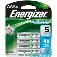 Energizer Rechargeable Battery - 4 Pack AAA