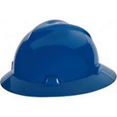 Fibre-Metal Full Brim Hard Hat 3-R Ratchet BLUE