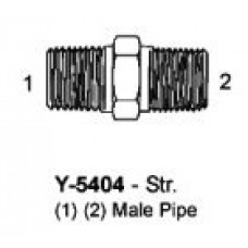 3/4" X 3/4" HYDRAULIC ADAPTER - HEX NIPPLE