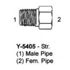 1/4" MNPT X 1/8" FNPT HYDRAULIC ADAPTER