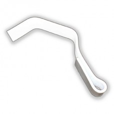 Safety Goggle Retainer Clip for Cap Style - White