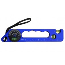 Fit-Up Pro Magnetized Torpedo Level w/ 1"-6" Ruler and Rotating Degree Dial